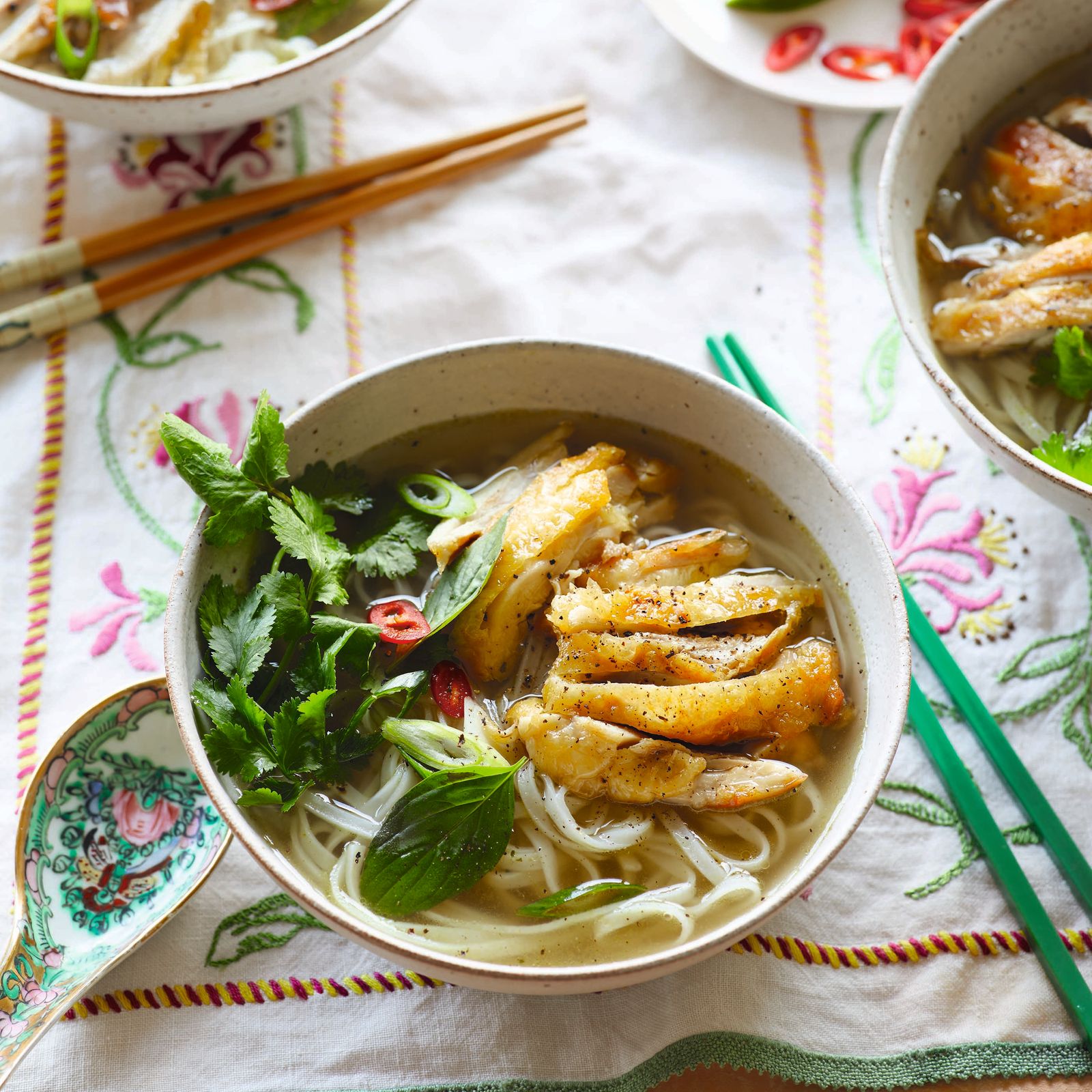 Quick chicken pho (phò gà - cách nǎu nhanh)