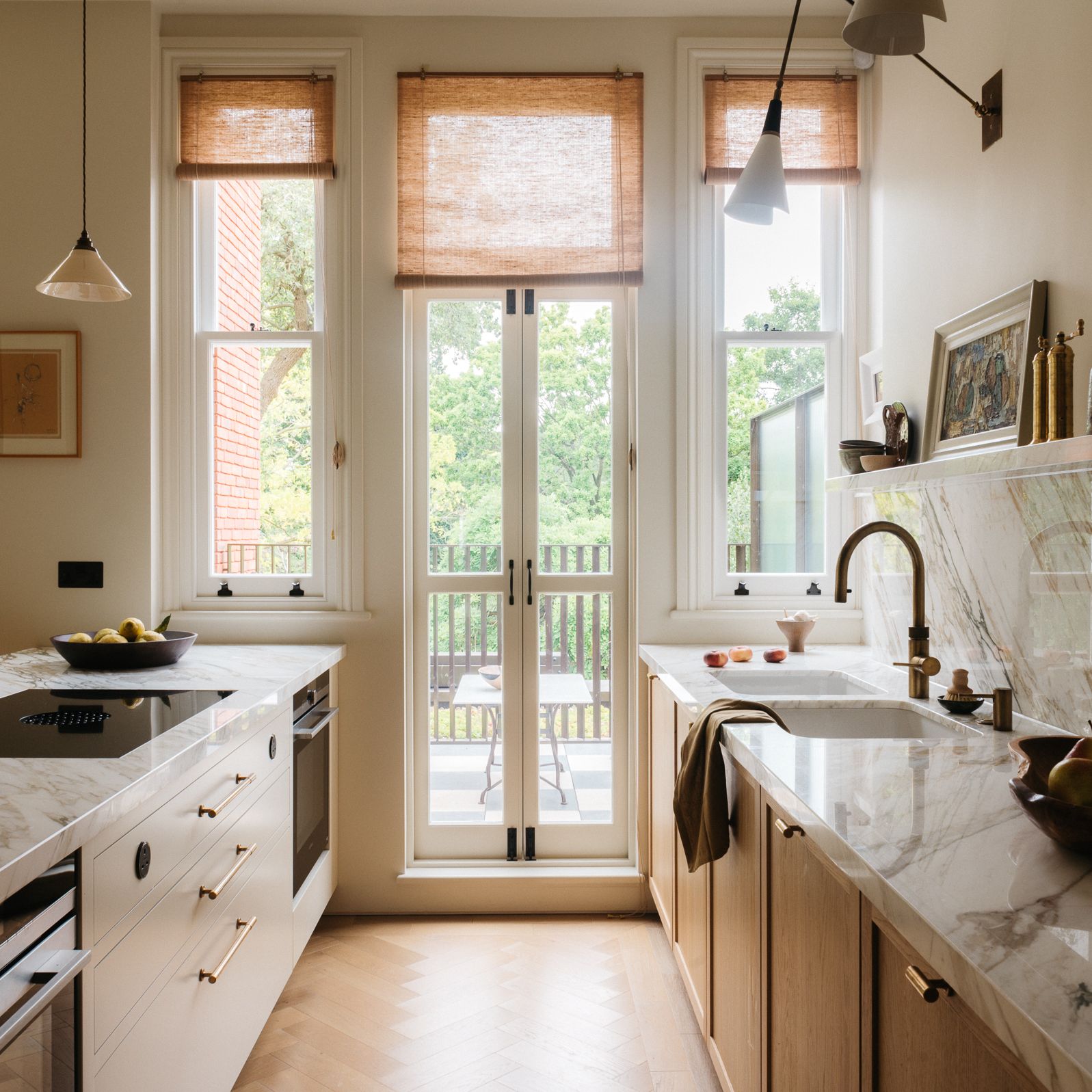 A Victorian townhouse in London sensitively modernised with warmth and texture
