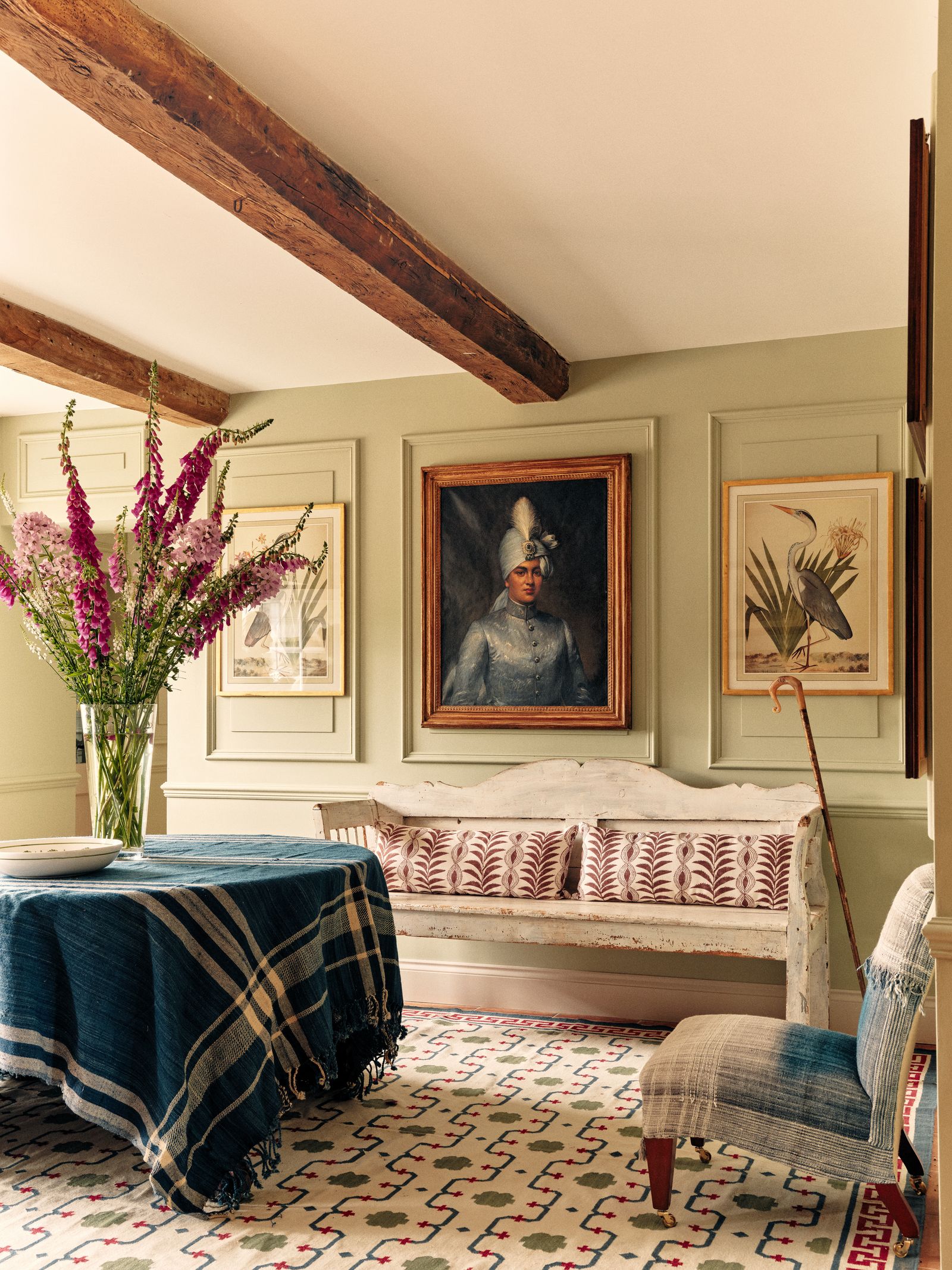 Image may contain Home Decor Adult Person Wedding Cushion Flower Plant Indoors Interior Design Art and Painting