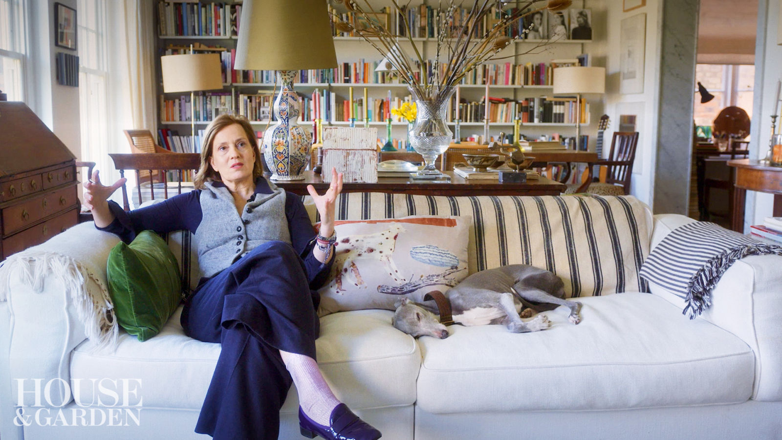 Inside Virginia White's Hampstead Heath mansion flat, filled with a lifetime of art