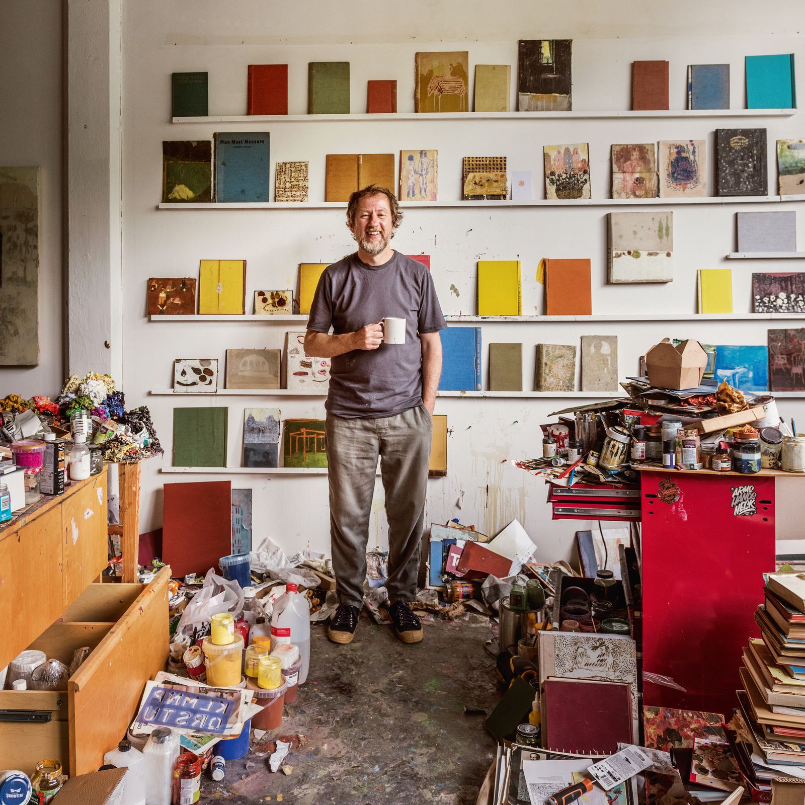 In the studio with artist Andrew Cranston and his quietly beautiful paintings