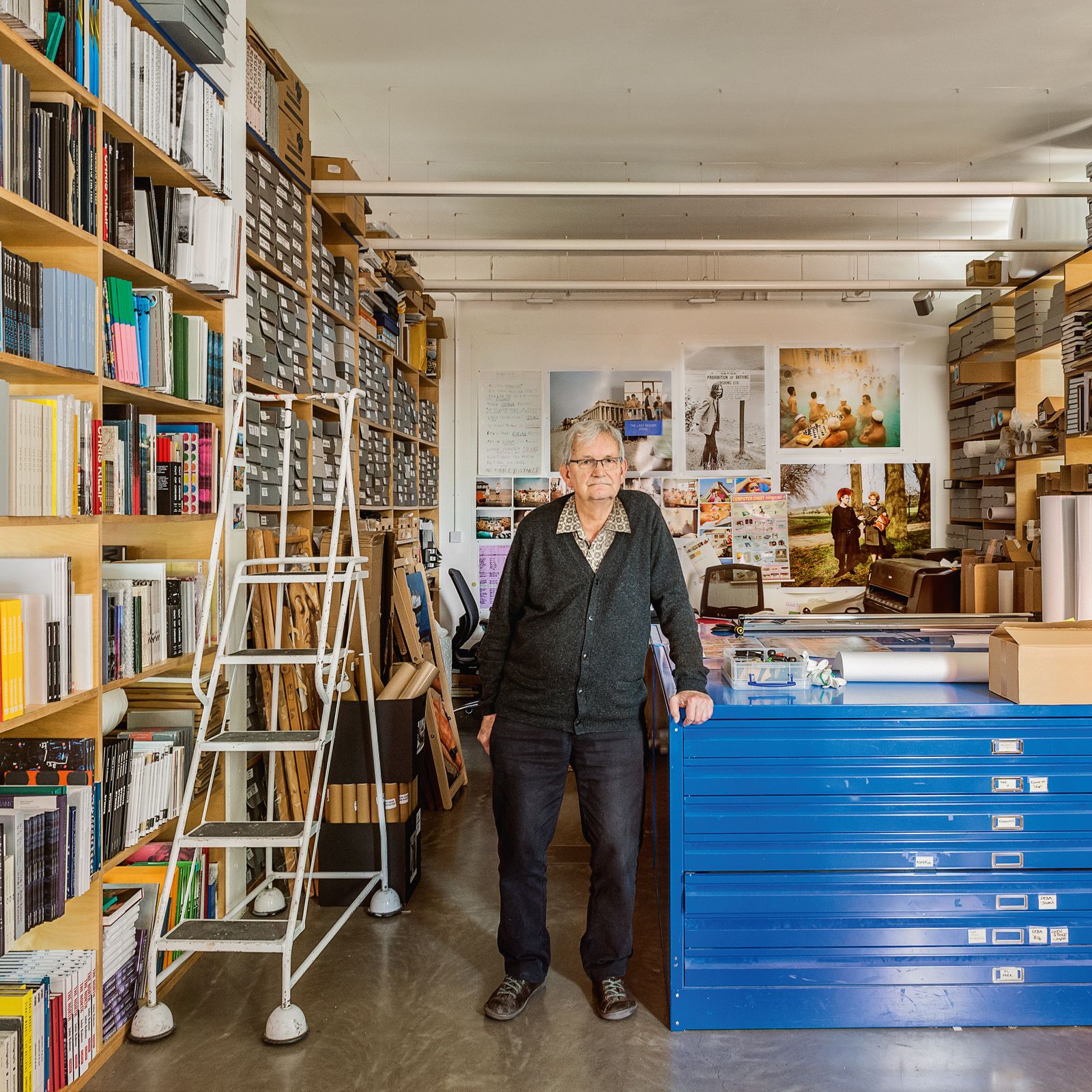 Inside Martin Parr’s studio: a look around the late photographer’s creative space